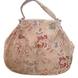Stylecraft of Miami Tapestry Large Purse Handbag Floral Design